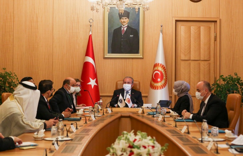 APA Bureau Members met with Speaker of Turkish Parliament